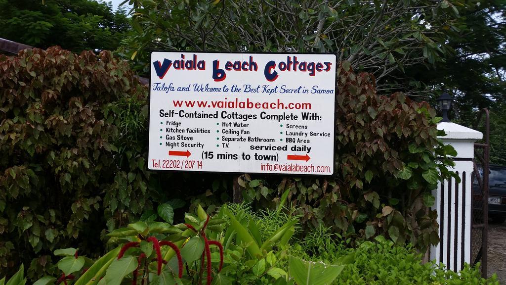 Vaiala Beach Cottages أبيا المظهر الخارجي الصورة